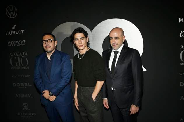 November 21, 2024, Mexico City, Ciudad de Mexico, Mexico: Enzo Vogrincic attends the black carpet for GQ Men Of The Year awards at Fronton Bucareli. on November 21, 2024 in Mexico City, Mexico. Mexico City Mexico - ZUMAe321 20241121_zea_e321_084 Copyright: xCarlosxTischler xEyepixxGroupx