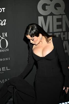 November 21, 2024, Mexico City, Ciudad de Mexico, Mexico: Dania Mo ndez attends the black carpet for GQ Men Of The Year awards at Fronton Bucareli. on November 21, 2024 in Mexico City, Mexico. Mexico City Mexico - ZUMAe321 20241121_zea_e321_119 Copyright: xCarlosxTischler xEyepixxGroupx