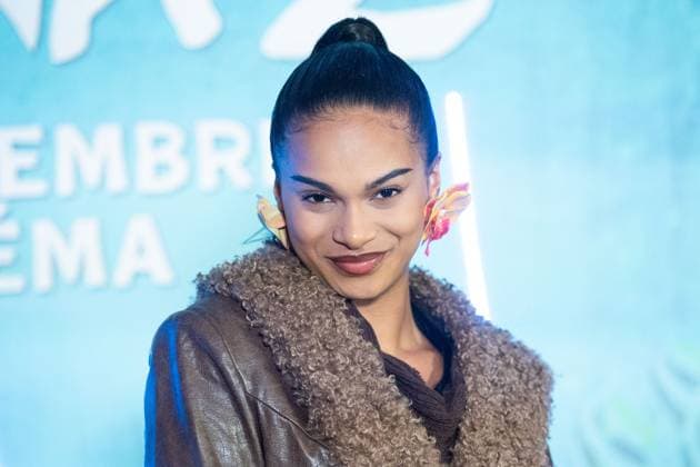 Entertainment Themen der Woche KW47 Entertainment Bilder des Tages Vaiana 2 Premiere Paris Solene Hegbe aka. Yeux Ebenes attending the Vaiana 2 Premiere at the Grand Rex cinema in Paris, France on November 23, 2024. Photo by Aurore Marechal ABACAPRESS.COM Paris France  Copyright: xMarechalxAurore ABACAx
