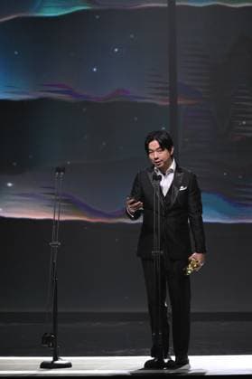 61st Taiwan Film Golden Horse Awards TAIPEI, CHINA - NOVEMBER 24, 2024 - Actors receive trophies at the 61st Taiwan Film Golden Horse Awards in Taipei, Taiwan province, China, Nov 24, 2024. Taipei Taiwan China  Copyright: xCFOTOx i1732415725362