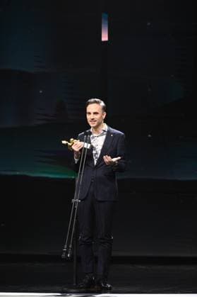 61st Taiwan Film Golden Horse Awards TAIPEI, CHINA - NOVEMBER 24, 2024 - Actors receive trophies at the 61st Taiwan Film Golden Horse Awards in Taipei, Taiwan province, China, Nov 24, 2024. Taipei Taiwan China  Copyright: xCFOTOx i1732415725774