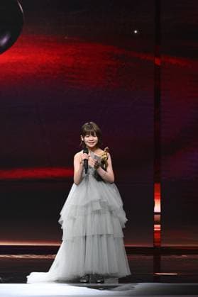 61st Taiwan Film Golden Horse Awards TAIPEI, CHINA - NOVEMBER 24, 2024 - Actors receive trophies at the 61st Taiwan Film Golden Horse Awards in Taipei, Taiwan province, China, Nov 24, 2024. Taipei Taiwan China  Copyright: xCFOTOx i1732415763422