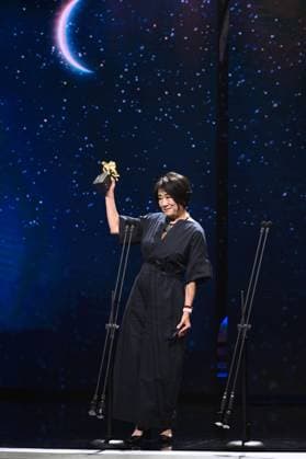 61st Taiwan Film Golden Horse Awards TAIPEI, CHINA - NOVEMBER 24, 2024 - Actors receive trophies at the 61st Taiwan Film Golden Horse Awards in Taipei, Taiwan province, China, Nov 24, 2024. Taipei Taiwan China  Copyright: xCFOTOx i1732415764747