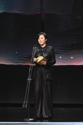61st Taiwan Film Golden Horse Awards TAIPEI, CHINA - NOVEMBER 24, 2024 - Actors receive trophies at the 61st Taiwan Film Golden Horse Awards in Taipei, Taiwan province, China, Nov 24, 2024. Taipei Taiwan China  Copyright: xCFOTOx i1732415762917