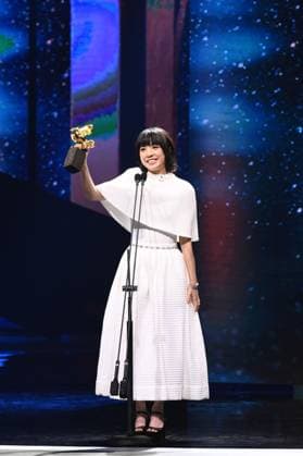 61st Taiwan Film Golden Horse Awards TAIPEI, CHINA - NOVEMBER 24, 2024 - Actors receive trophies at the 61st Taiwan Film Golden Horse Awards in Taipei, Taiwan province, China, Nov 24, 2024. Taipei Taiwan China  Copyright: xCFOTOx i1732415722747