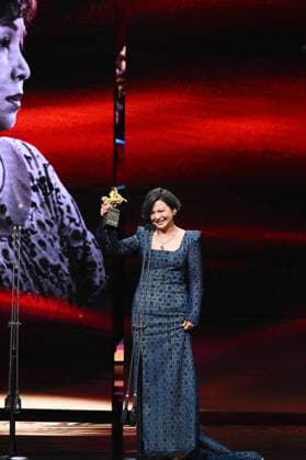 61st Taiwan Film Golden Horse Awards TAIPEI, CHINA - NOVEMBER 24, 2024 - Actors receive trophies at the 61st Taiwan Film Golden Horse Awards in Taipei, Taiwan province, China, Nov 24, 2024. Taipei Taiwan China  Copyright: xCFOTOx i1732415723045