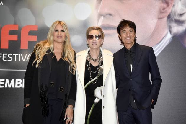 Entertainment Themen der Woche KW47 Entertainment Bilder des Tages Turin: 42nd Turin Film Festival. Photocall Stars of the Mole. In the photo: Sharon Stone  Copyright: xMaurizioxD Avanzox xipa-agency.nx xDxAvanzo xMangiarottix IPA_Agency_IPA51833187