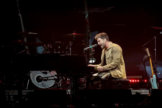 Solidarity concert Music from the heart in support of those affected by the DANA The singer Pablo Alborán performs during the solidarity concert Music from the heart, at the WiZink Center, on November 24, 2024, in Madrid Spain Numerous artists have joined to participate in the concert, The money raised from ticket sales and donations from the zero row will go entirely to the platform Som Solidaritat de la Generalitat Valenciana, which will use it to mitigate the effects of the storm in Valencia 24 NOVEMBER 2024 A Pé Madrid Madrid Spain  Copyright: xA.xPÃ rezxMecax 6364696