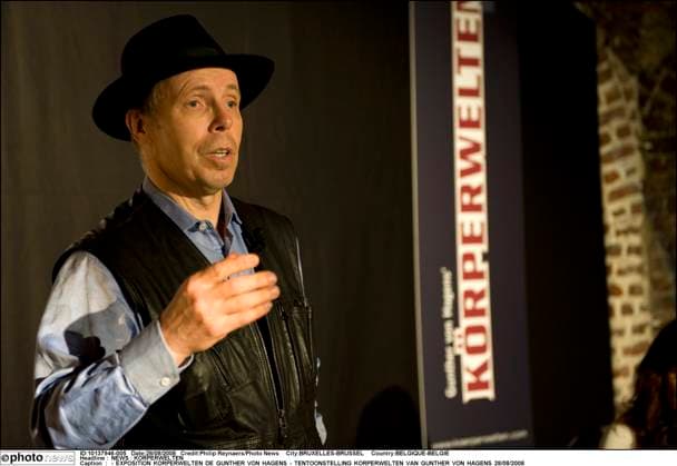 NEWS : KORPERWELTEN - EXPOSITION KORPERWELTEN DE GUNTHER VON HAGENS - TENTOONSTELLING KORPERWELTEN VAN GUNTHER VON HAGENS 28 08 2008 BRUXELLES-BRUSSEL BELGIQUE-BELGIE  Copyright: xPhilipxReynaersx