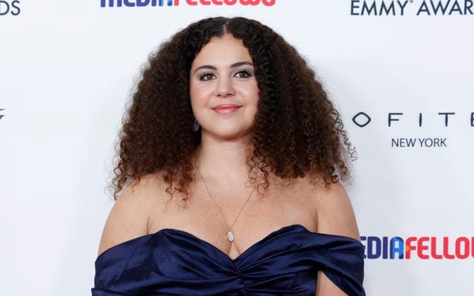 Ornella Ohayon arrives on the red carpet at the 52nd International Emmy Awards at New York Hilton Midtown in New York City on Monday, November 25, 2024.  NYP20241125135 JohnxAngelillo
