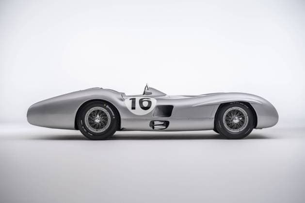 Classic Mercedes - driven by Sir Stirling Moss - to sell for Â£41million¦to become second most expensive car of all time Story from Jam Press (Stirling Moss Mercedes) Pictured: The Mercedes-Benz W 196 R Stromlinienwagen. Classic Mercedes - driven by Sir Stirling Moss - to sell for Â£41million¦to become second most expensive car of all time A vintage Merc - driven by Sir Stirling Moss - is set to sell for Â£41million - which would make it the second most expensive car of all time. The Brit F1 legend was behind the wheel of the Mercedes-Benz W 196 R Stromlinienwagen at the Italian Grand Prix in 1955. With a top speed of 186mph, it enabled him to achieve the fastest lap at Monza. Sir Stirling is regarded as the greatest driver never  Copyright: xJamxPress Mercedes-BenzxAG RMxSotheby s