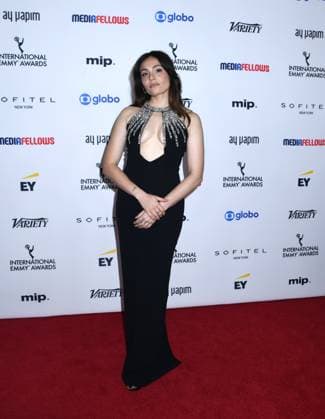 November 25, 2024, New York, Ny, United States: Juliana Aiden Martinez attends the 52nd International Emmy Awards at New York Hilton in New York. November 25, 2024. New York United States - ZUMAp281 20241125_zea_p281_048 Copyright: xPhotoxImagexPressx