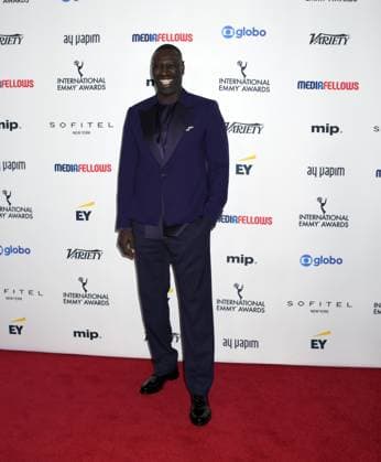 November 25, 2024, New York, Ny, United States: Omar Sy attends the 52nd International Emmy Awards at New York Hilton in New York. November 25, 2024. New York United States - ZUMAp281 20241125_zea_p281_080 Copyright: xPhotoxImagexPressx