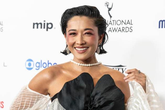 November 25, 2024, New York, New York, USA: Jacqueline Sato attends International Emmy Awards at Hilton Times Square Hotel in New York on November 25, 2024 New York USA - ZUMAr339 20241125_znp_r339_033 Copyright: xLevxRadinx