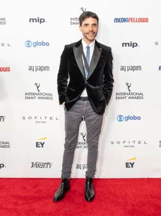 November 25, 2024, New York, New York, USA: Chef Virgilio Martinez attends International Emmy Awards at Hilton Times Square Hotel in New York on November 25, 2024 New York USA - ZUMAr339 20241125_znp_r339_072 Copyright: xLevxRadinx