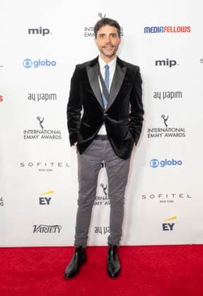 November 25, 2024, New York, New York, USA: Chef Virgilio Martinez attends International Emmy Awards at Hilton Times Square Hotel in New York on November 25, 2024 New York USA - ZUMAr339 20241125_znp_r339_073 Copyright: xLevxRadinx