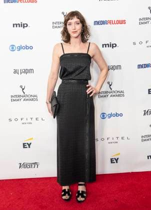 November 25, 2024, New York, New York, USA: Sara Giraudeau attends International Emmy Awards at Hilton Times Square Hotel in New York on November 25, 2024 New York USA - ZUMAr339 20241125_znp_r339_098 Copyright: xLevxRadinx