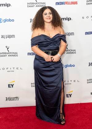 November 25, 2024, New York, New York, USA: Ornella Ohayon attends International Emmy Awards at Hilton Times Square Hotel in New York on November 25, 2024 New York USA - ZUMAr339 20241125_znp_r339_105 Copyright: xLevxRadinx