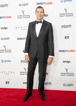 November 25, 2024, New York, New York, USA: Laurent Lafitte attends International Emmy Awards at Hilton Times Square Hotel in New York on November 25, 2024 New York USA - ZUMAr339 20241125_znp_r339_121 Copyright: xLevxRadinx