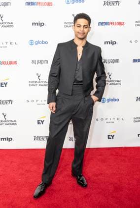 November 25, 2024, New York, New York, USA: Rhenzy Feliz attends International Emmy Awards at Hilton Times Square Hotel in New York on November 25, 2024 New York USA - ZUMAr339 20241125_znp_r339_152 Copyright: xLevxRadinx