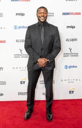 November 25, 2024, New York, New York, USA: Edwin Hodge attends International Emmy Awards at Hilton Times Square Hotel in New York on November 25, 2024 New York USA - ZUMAr339 20241125_znp_r339_156 Copyright: xLevxRadinx