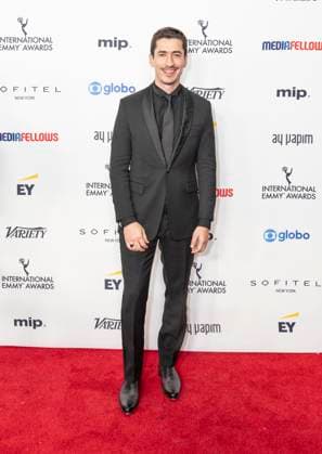 November 25, 2024, New York, New York, USA: Rigo attends International Emmy Awards at Hilton Times Square Hotel in New York on November 25, 2024 New York USA - ZUMAr339 20241125_znp_r339_165 Copyright: xLevxRadinx