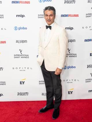 November 25, 2024, New York, New York, USA: Armin Amiri attends International Emmy Awards at Hilton Times Square Hotel in New York on November 25, 2024 New York USA - ZUMAr339 20241125_znp_r339_091 Copyright: xLevxRadinx