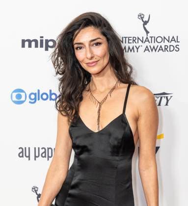 November 25, 2024, New York, New York, USA: Necar Zadegan attends International Emmy Awards at Hilton Times Square Hotel in New York on November 25, 2024 New York USA - ZUMAr339 20241125_znp_r339_094 Copyright: xLevxRadinx