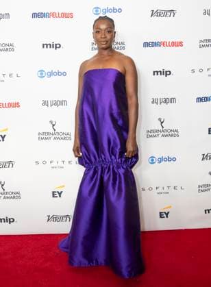 November 25, 2024, New York, New York, USA: Folake Olowofoyeku attends International Emmy Awards at Hilton Times Square Hotel in New York on November 25, 2024 New York USA - ZUMAr339 20241125_znp_r339_129 Copyright: xLevxRadinx