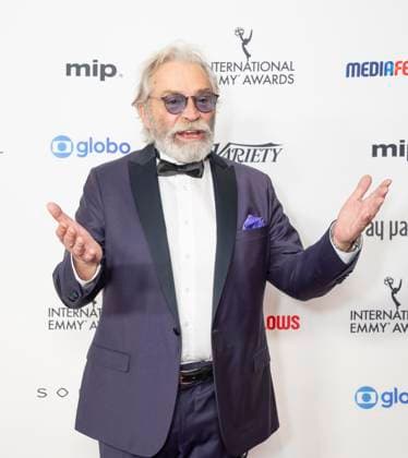 November 25, 2024, New York, New York, USA: Haluk Bilginer attends International Emmy Awards at Hilton Times Square Hotel in New York on November 25, 2024 New York USA - ZUMAr339 20241125_znp_r339_132 Copyright: xLevxRadinx