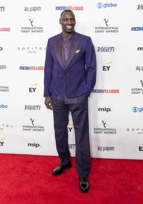 November 25, 2024, New York, New York, USA: Omar Sy attends International Emmy Awards at Hilton Times Square Hotel in New York on November 25, 2024 New York USA - ZUMAr339 20241125_znp_r339_140 Copyright: xLevxRadinx