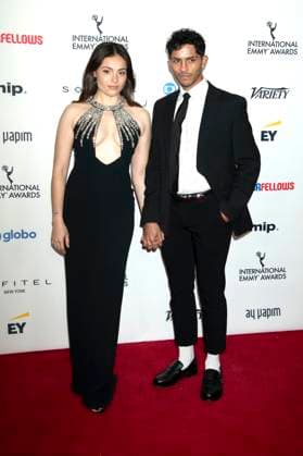 Juliana Aiden Martinez with companion at the 52 International Emmy Awards 2024 at the New York Hilton Hotel New York, 25 11 2024 Foto:xB.xHinex xFuturexImagex emmys_ny_4173