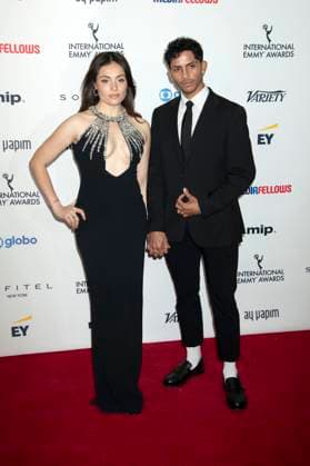 Juliana Aiden Martinez with companion at the 52 International Emmy Awards 2024 at the New York Hilton Hotel New York, 25 11 2024 Foto:xB.xHinex xFuturexImagex emmys_ny_4174