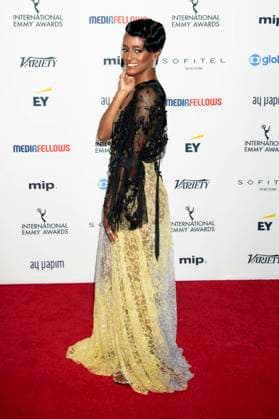 Skye P Marshall at the 52 International Emmy Awards 2024 at the New York Hilton Hotel New York, 25 11 2024 Foto:xB.xHinex xFuturexImagex emmys_ny_4226