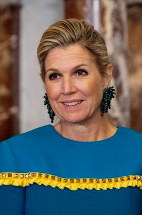 26-11-2024 Amsterdam Queen Maxima attend the award ceremony of the Erasmus Prize of 150.000 euro to Indian writer Amitav Ghosh (Kolkata, 1956) at the Royal palace in Amsterdam. Â  Copyright: xPPEx