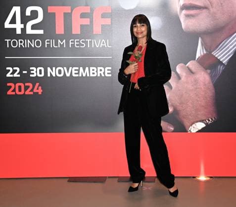 Turin,Italy Turin Film Festival 42Tff 2024 Rosario Dawson red carpet phocall and Stella della Mole Award In the photo:Rosario Dawson  Copyright: xNickxZonnax xipa-agency.netx xNickxZonnax IPA_Agency_IPA51915313