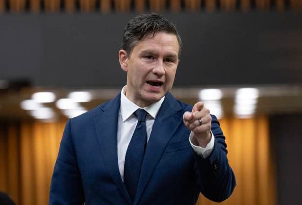 November 27, 2024, Ottawa, On, Canada: Conservative leader Pierre Poilievre questions the government during Question Period, Wednesday, Nov. 27, 2024 in Ottawa. Ottawa Canada  - ZUMAc35_ 20241127_zaf_c35_057 Copyright: xAdrianxWyldx