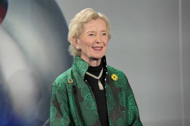 German Sustainability Award 2024 on 28 11 2024 at the Maritim Hotel in Düsseldorf Mary Robinson Former President of Ireland, UN High Commissioner for Human Rights xJFx