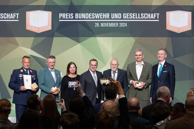 28 11 2024, Bundeswehr and Society Prize Award Ceremony 2024 at the Paul Löbe House of the German Bundestag in B