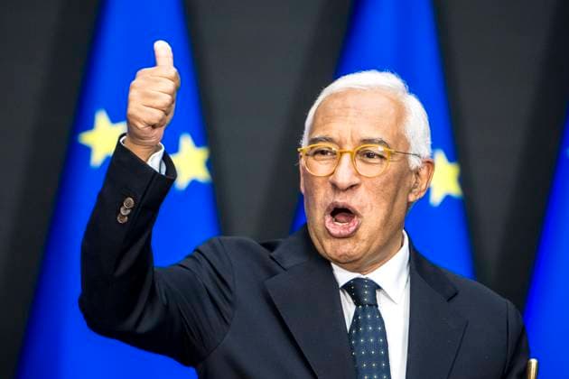 Bilder des Jahres 2024, News 11 November News Bilder des Tages November 29, 2024, Brussels, Bxl, Belgium: Antonio Costa, President-elect of the European Council, during the handover ceremony at the European Council headquarters in Brussels, Belgium on 29 11 2024 Costa, the former Prime Minister of Portugal, will assume the role of European Council President on 1 December 2024, succeeding Charles Michel. by Brussels Belgium - ZUMAw80_ 20241129_faf_w80_012 Copyright: xWiktorxDabkowskix