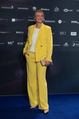 Britta HEIDEMANN, former fencer, presentation of the German Sustainability Award in Duesseldorf on 29 11 2024