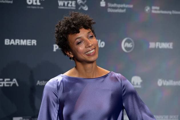 Malaika MIHAMBO, long jumper, track and field athlete, German Sustainability Award ceremony in Duesseldorf on 29 11 2024