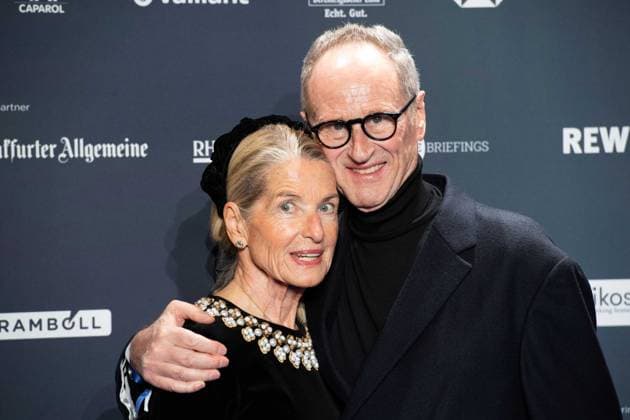 Matteo THUN, architect, with his wife Susanne German Sustainability Award ceremony in Duesseldorf on 29 11 2024
