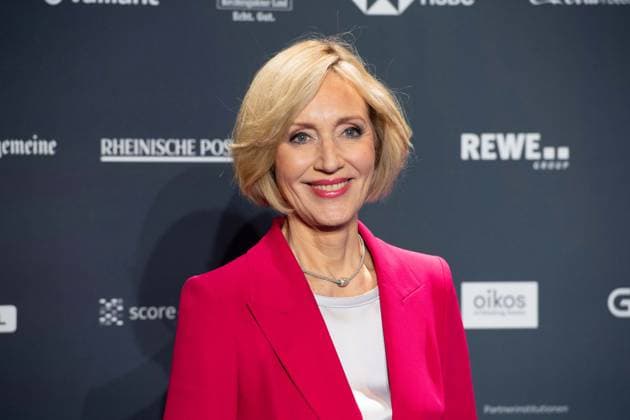 Petra GERSTER, presenter, German Sustainability Award ceremony in Duesseldorf on 29 11 2024