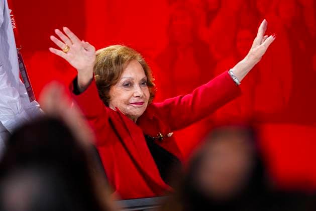 Bilder des Jahres 2024, News 11 November News Bilder des Tages 41st Federal Congress of the PSOE The historic Socialist of the PSOE in Andalusia, Amparo Rubiales, during the Rosa Manzano awards on the first day of the 41st Federal Congress of the PSOE at the Palace of Congresses and Exhibitions, November 29, 2024 in Seville Andalusia, Spain The PSOE begins, today Friday, its 41st Federal Congress in which the party will close ranks and turn to support its leader, the President of the Government and Secretary General, Pedro Sánchez 29 NOVEMBER 2024 Sevilla Andalucia Sevilla Andalucia Espana  Copyright: xJoaquinxCorcherox 6376084