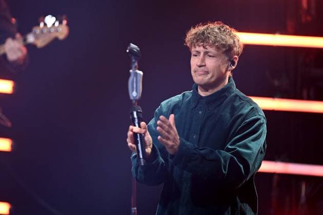 Tim BENDZKO, singer, musician, singing, concert, German Sustainability Award ceremony in Duesseldorf on 29 11 2024