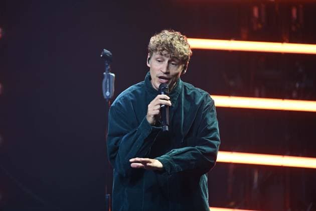 Tim BENDZKO, singer, musician, singing, concert, German Sustainability Award ceremony in Duesseldorf on 29 11 2024