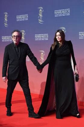 Marrakech Opening Ceremony Red Carpet Tim Burton and Monica Bellucci attending the Opening Ceremony red carpet during the 21st Marrakech International Film Festival in Marrakech, Morocco on November 29, 2024. Photo by Aurore Marechal ABACAPRESS.COM Marrakech Morocco  Copyright: xMarechalxAurore ABACAx