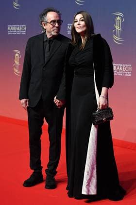 Marrakech Opening Ceremony Red Carpet Tim Burton and Monica Bellucci attending the Opening Ceremony red carpet during the 21st Marrakech International Film Festival in Marrakech, Morocco on November 29, 2024. Photo by Aurore Marechal ABACAPRESS.COM Marrakech Morocco  Copyright: xMarechalxAurore ABACAx