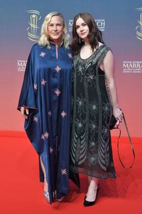 Marrakech Opening Ceremony Red Carpet Patricia Arquette and Harlow Olivia Calliope Jane attending the Opening Ceremony red carpet during the 21st Marrakech International Film Festival in Marrakech, Morocco on November 29, 2024. Photo by Aurore Marechal ABACAPRESS.COM Marrakech Morocco  Copyright: xMarechalxAurore ABACAx